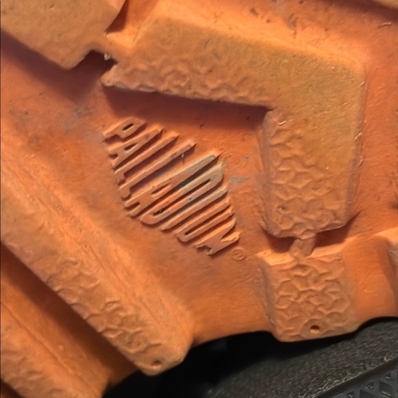 Palladium City Tech Boots Black/Orange Men's size 10.5 - Picture 9 of 11